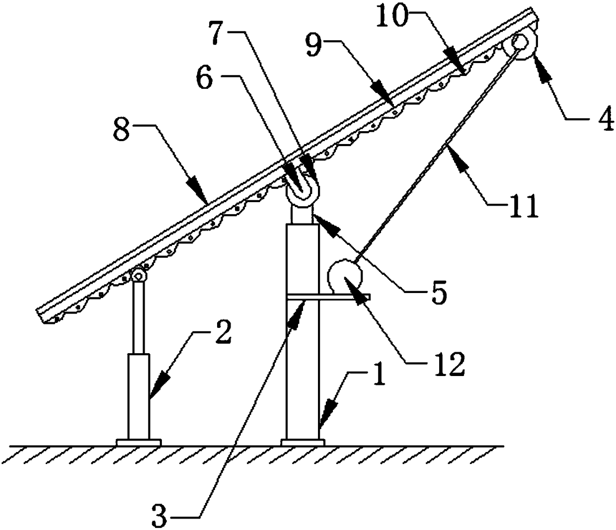 Photovoltaic equipment bracket