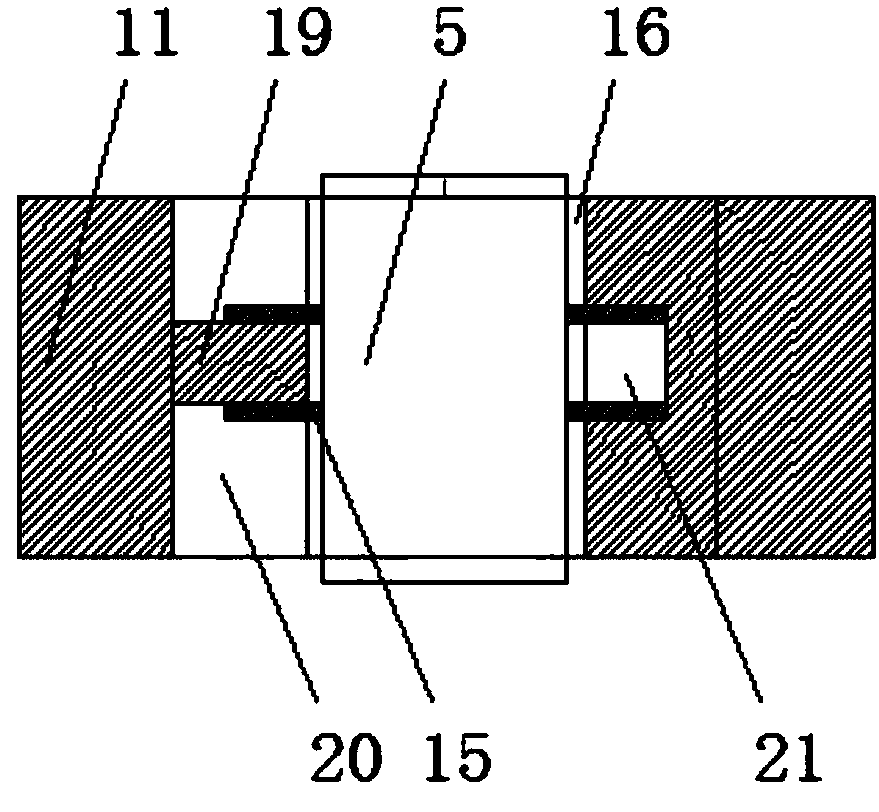 Adjustable drilling machine tool