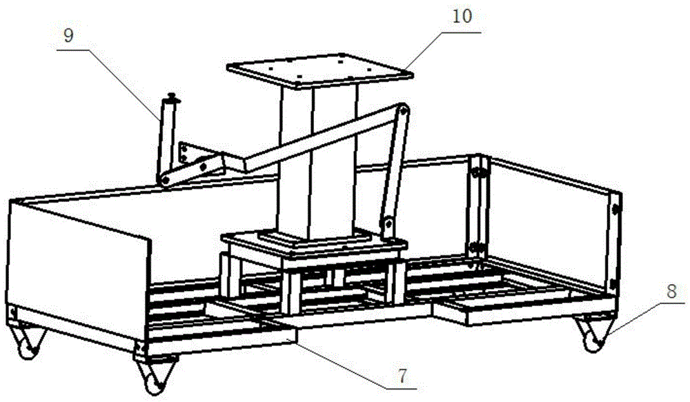 A mobile multifunctional podium