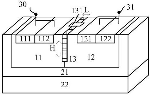 Transient voltage suppression protection device and electrostatic discharge circuit with high sustain voltage