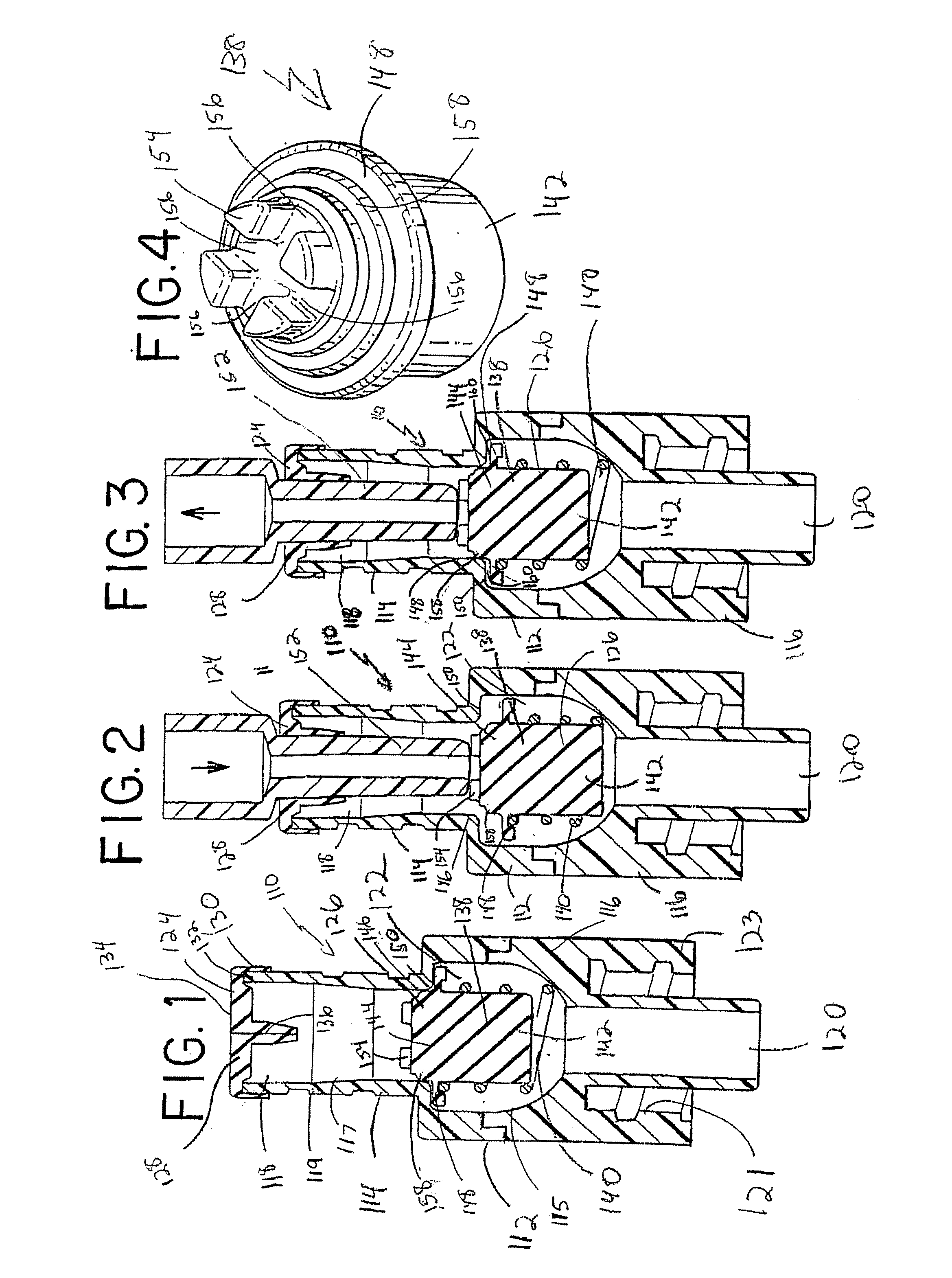 Luer activated device