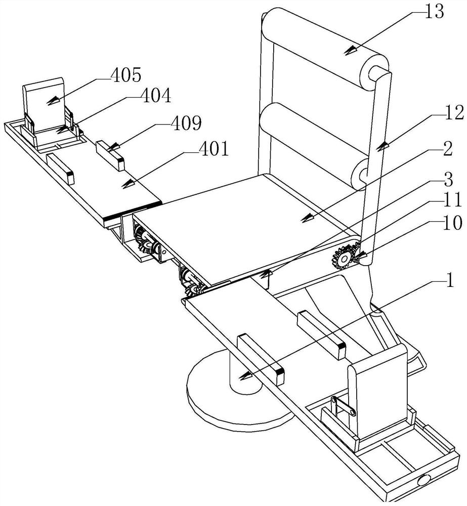 Sports tendon stretching device with personnel protection function and using method thereof