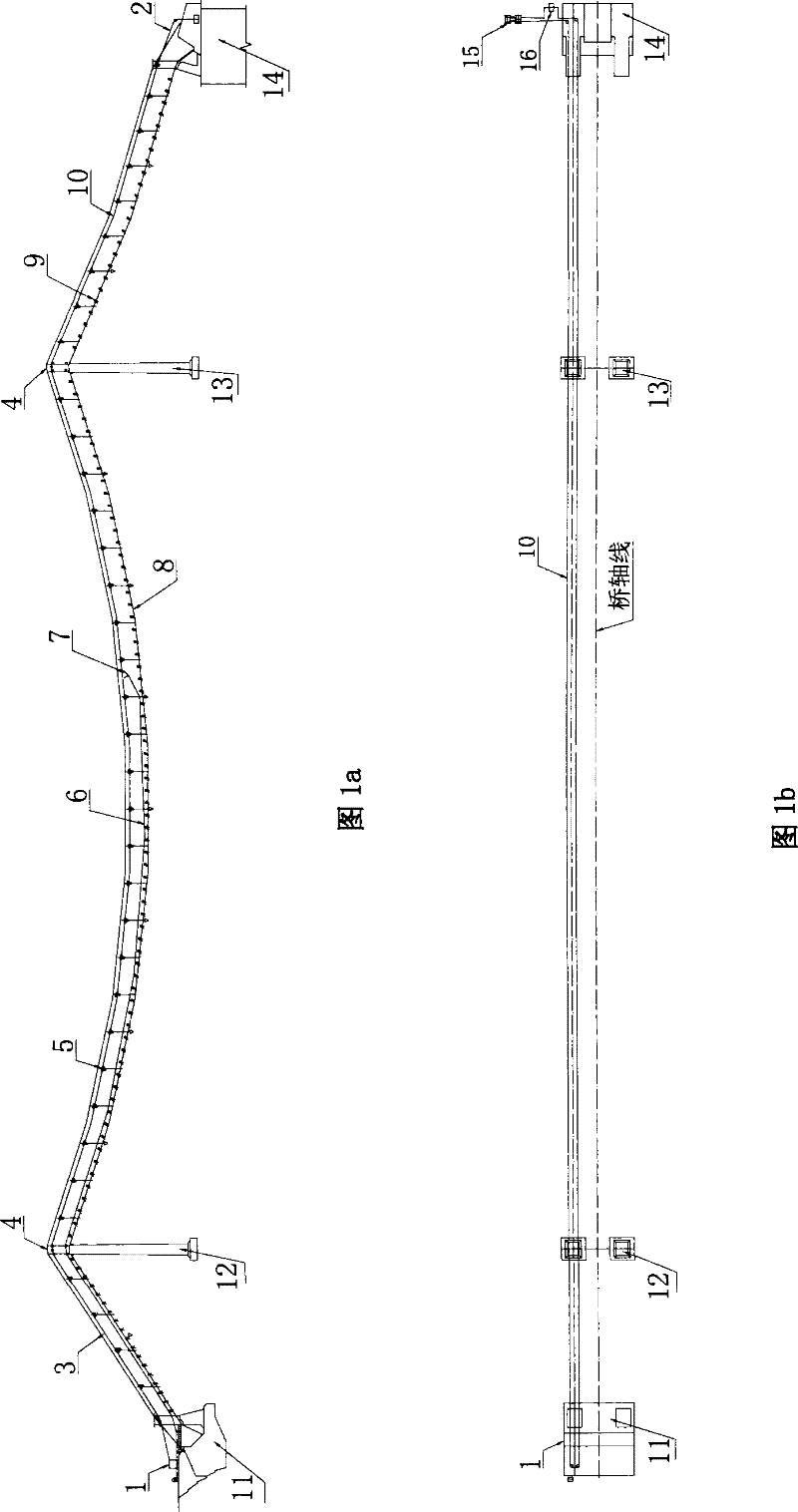 Erection of gantry type small-cycle traction system on large-span suspension bridge main cable