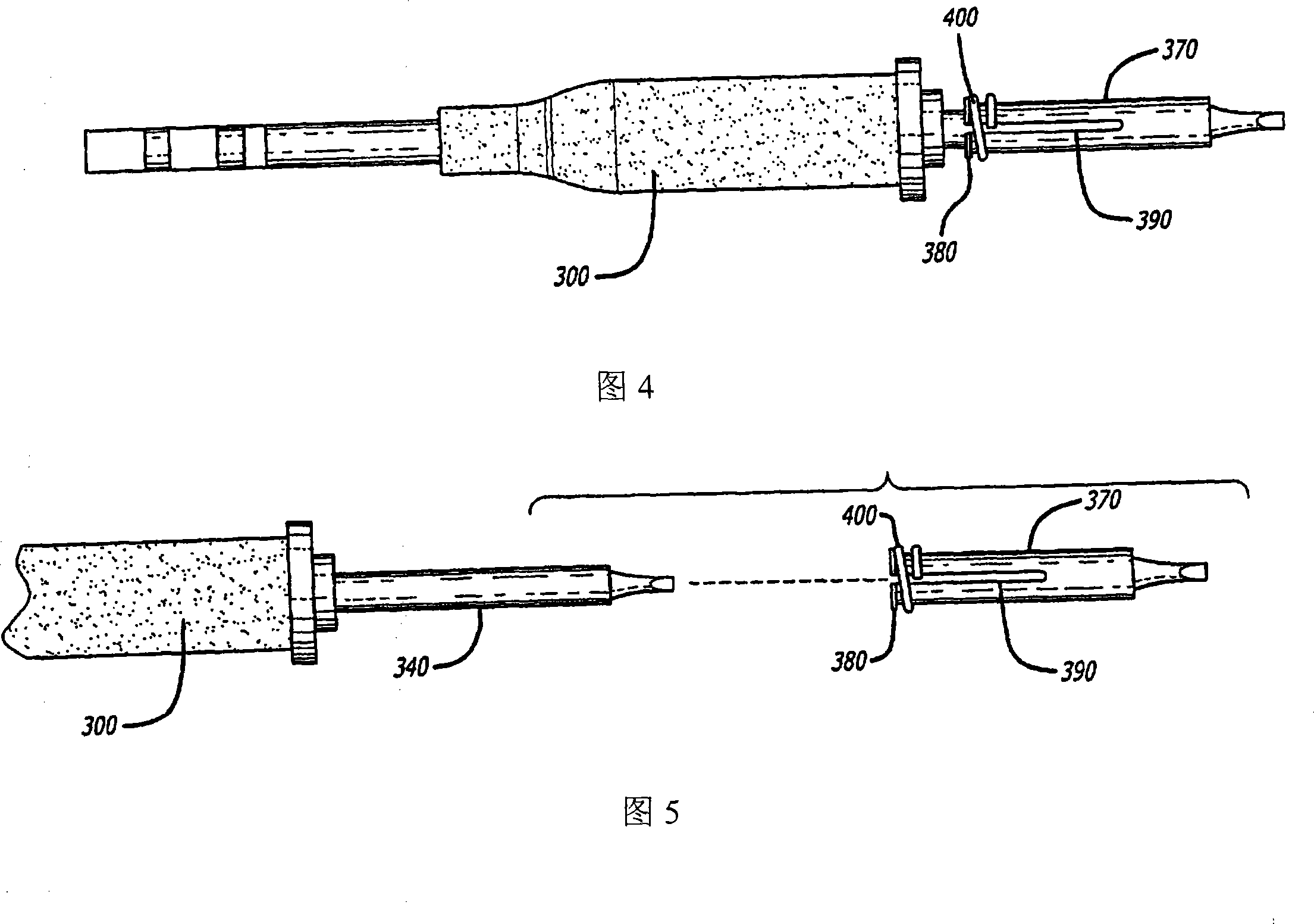 Soldering iron with replaceable tip