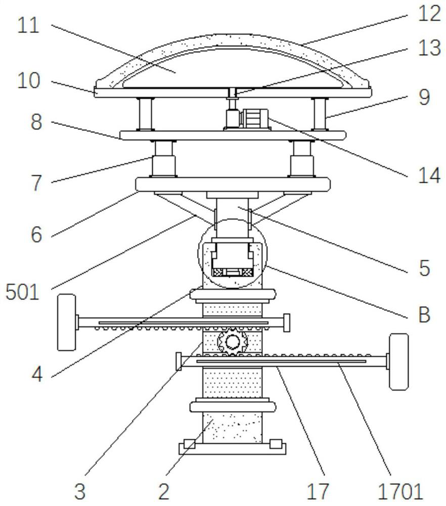 Coal mine roadway temporary reinforcement supporting device in coal mine exploitation tunneling