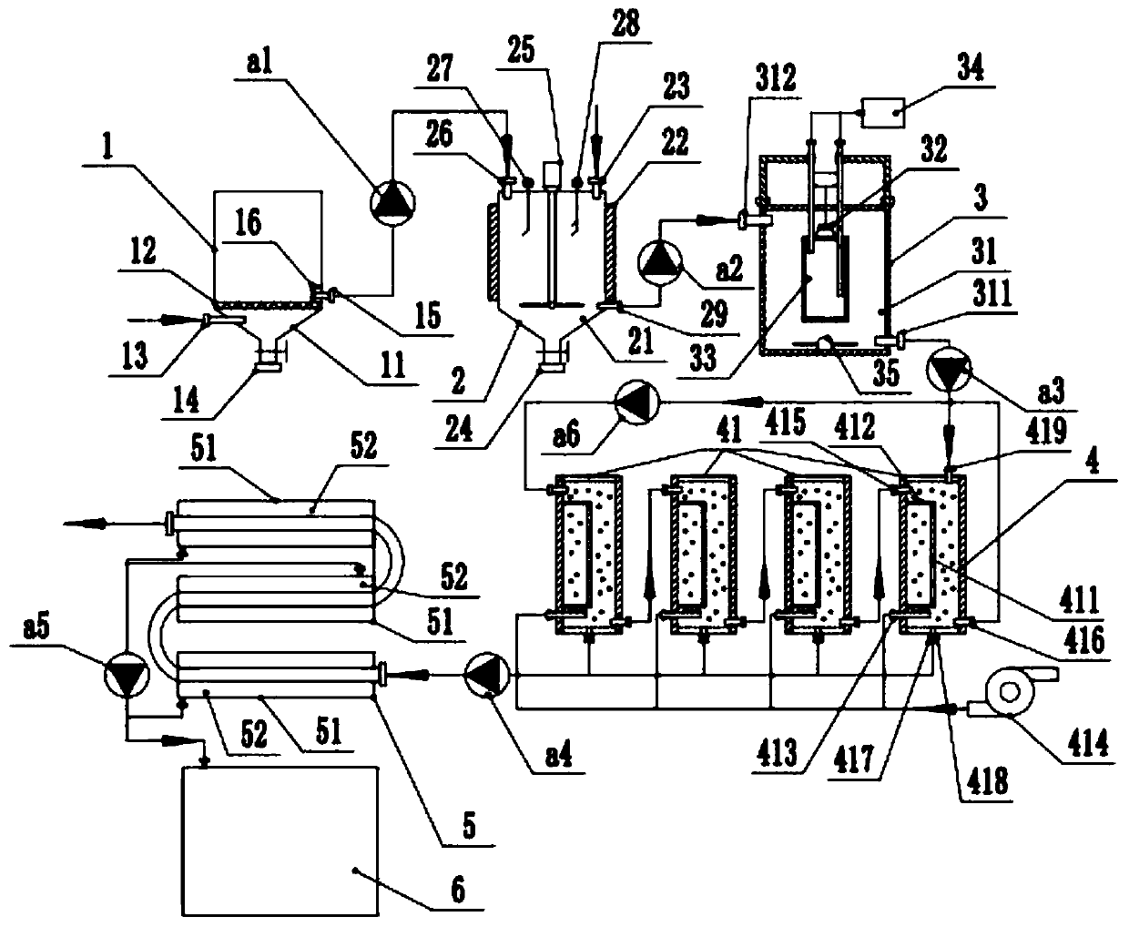 Integrated sewage treatment equipment