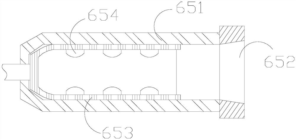 Square pipe joint necking machine