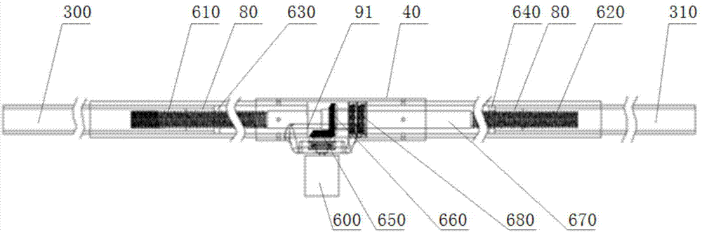 Temporary cross arm capable of operating in alive state