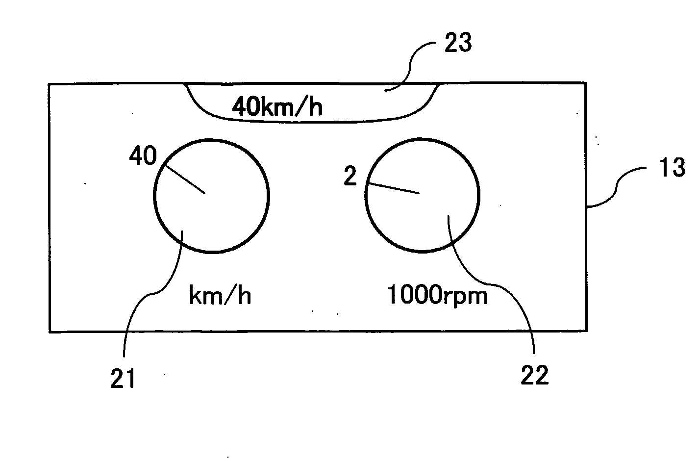 Display Device, Vehicle, Method for Displaying, Program for Displaying and Recording Medium of Same