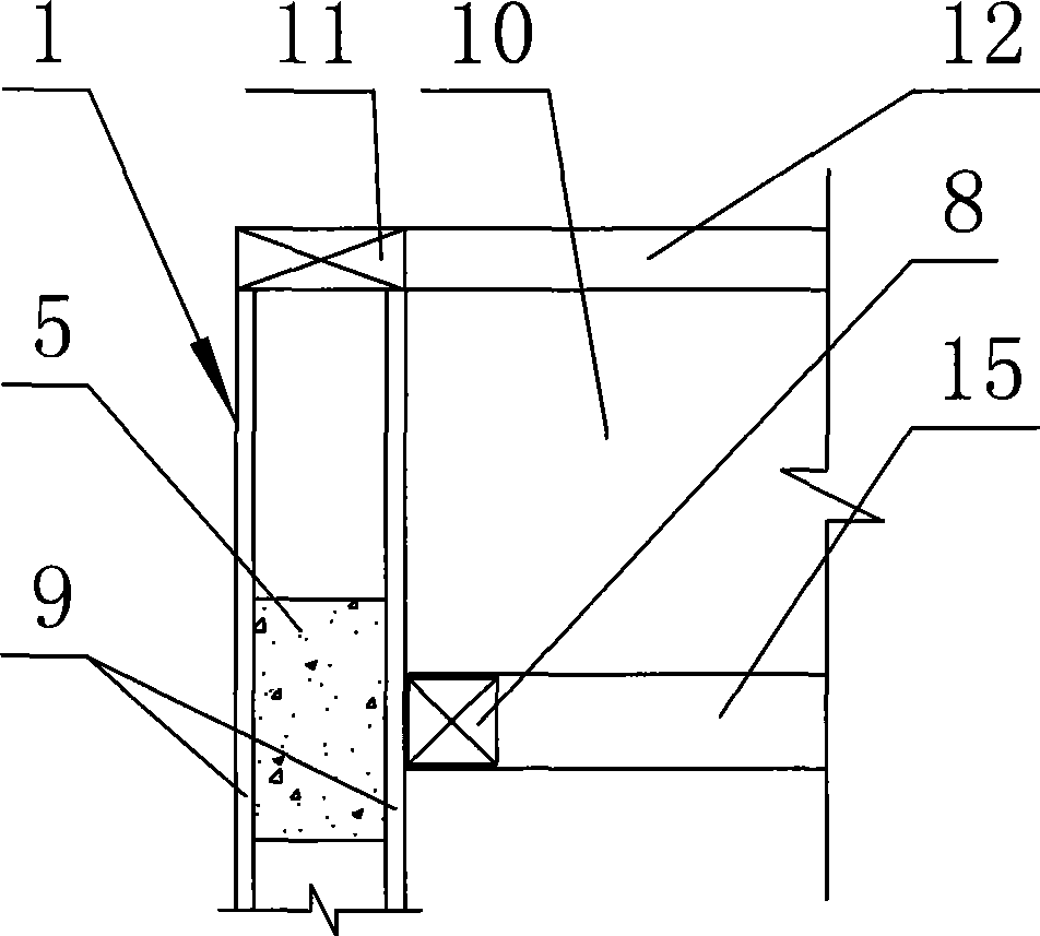 Construction method for building foundation pit enclosure structure with thin-walled cylinder pile as fender post