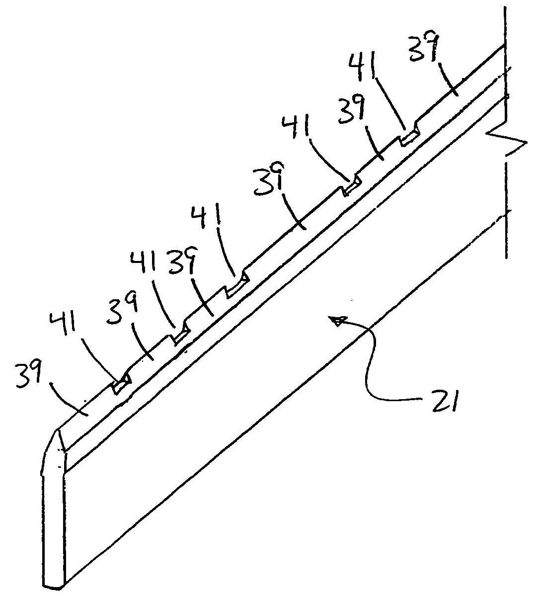 Nicked cutting rule