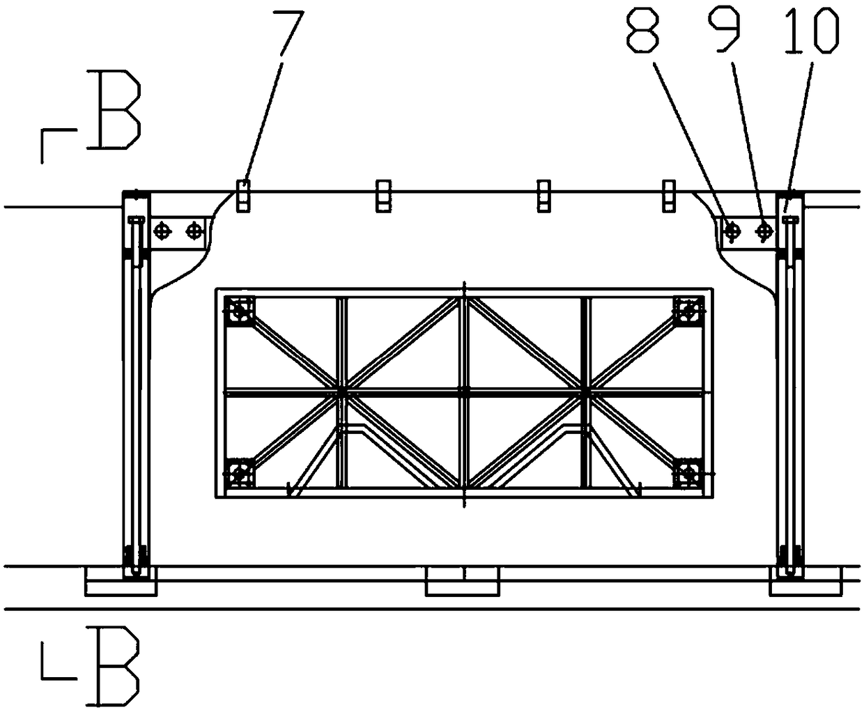 Construction technology of pipe gallery in gravel layer