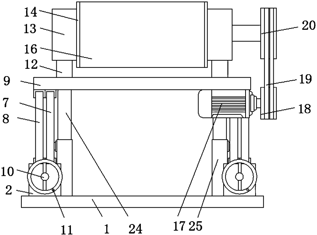 Novel adjustable accordion conveyer