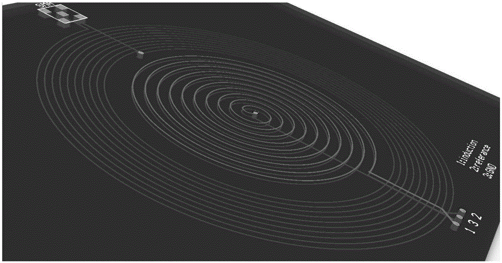 Non-contact cerebrospinal fluid pulse pressure wave monitoring device based on magnetic induction