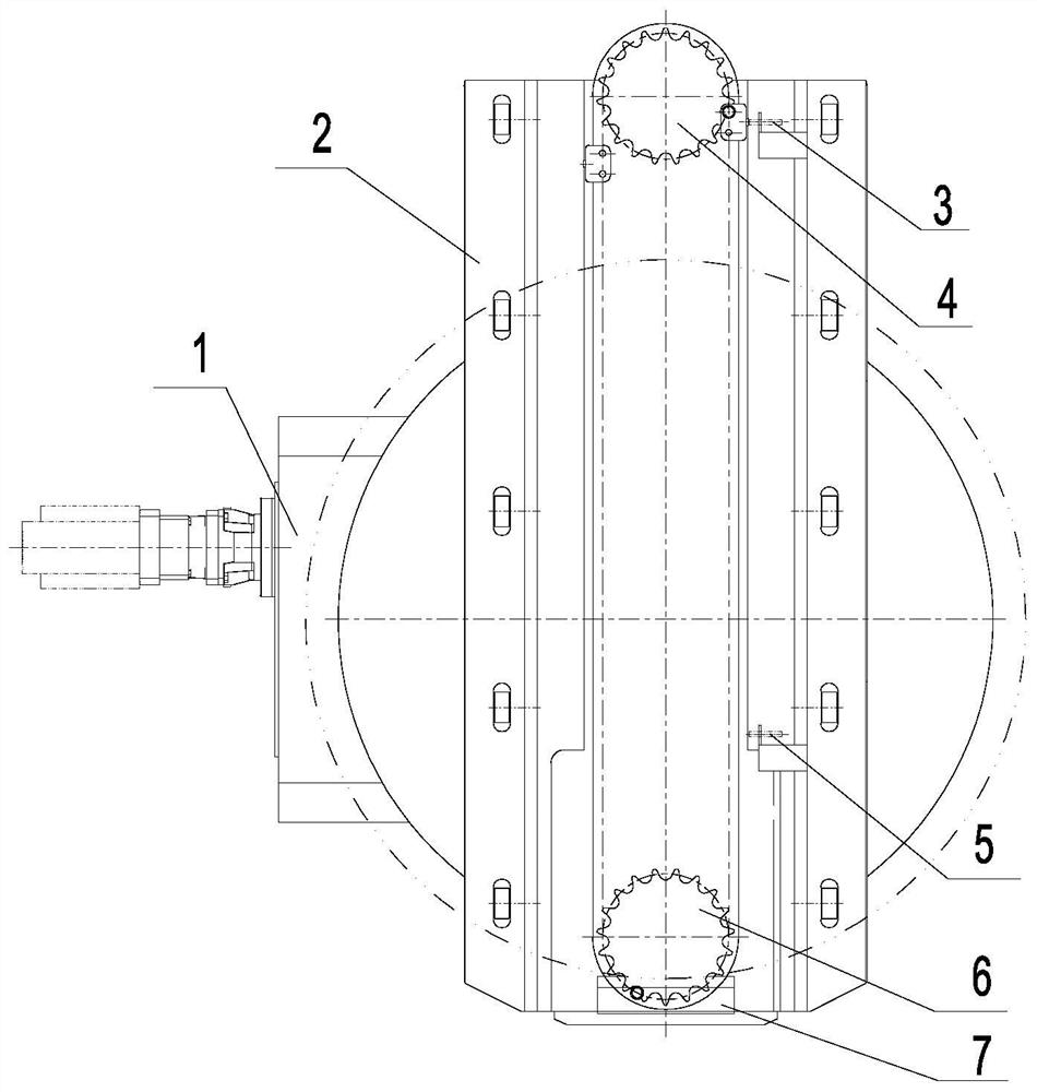 Workpiece tray exchange device of vertical type lathe exchange workbench