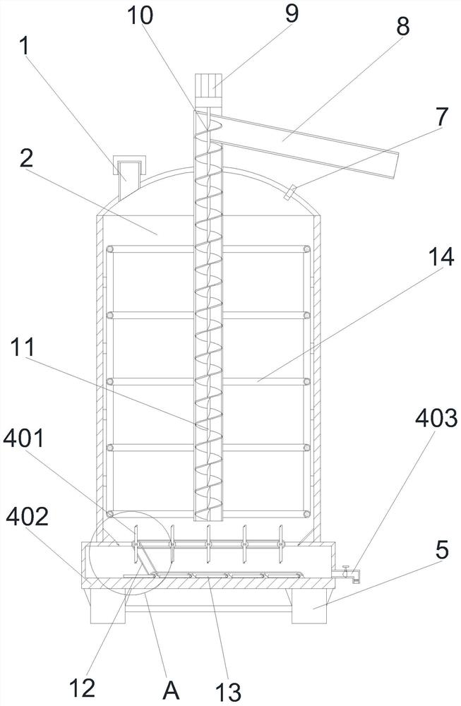 Wine liquid storage tank