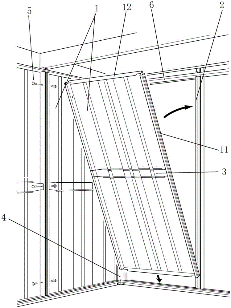 Storage cabinet spliced wall plate