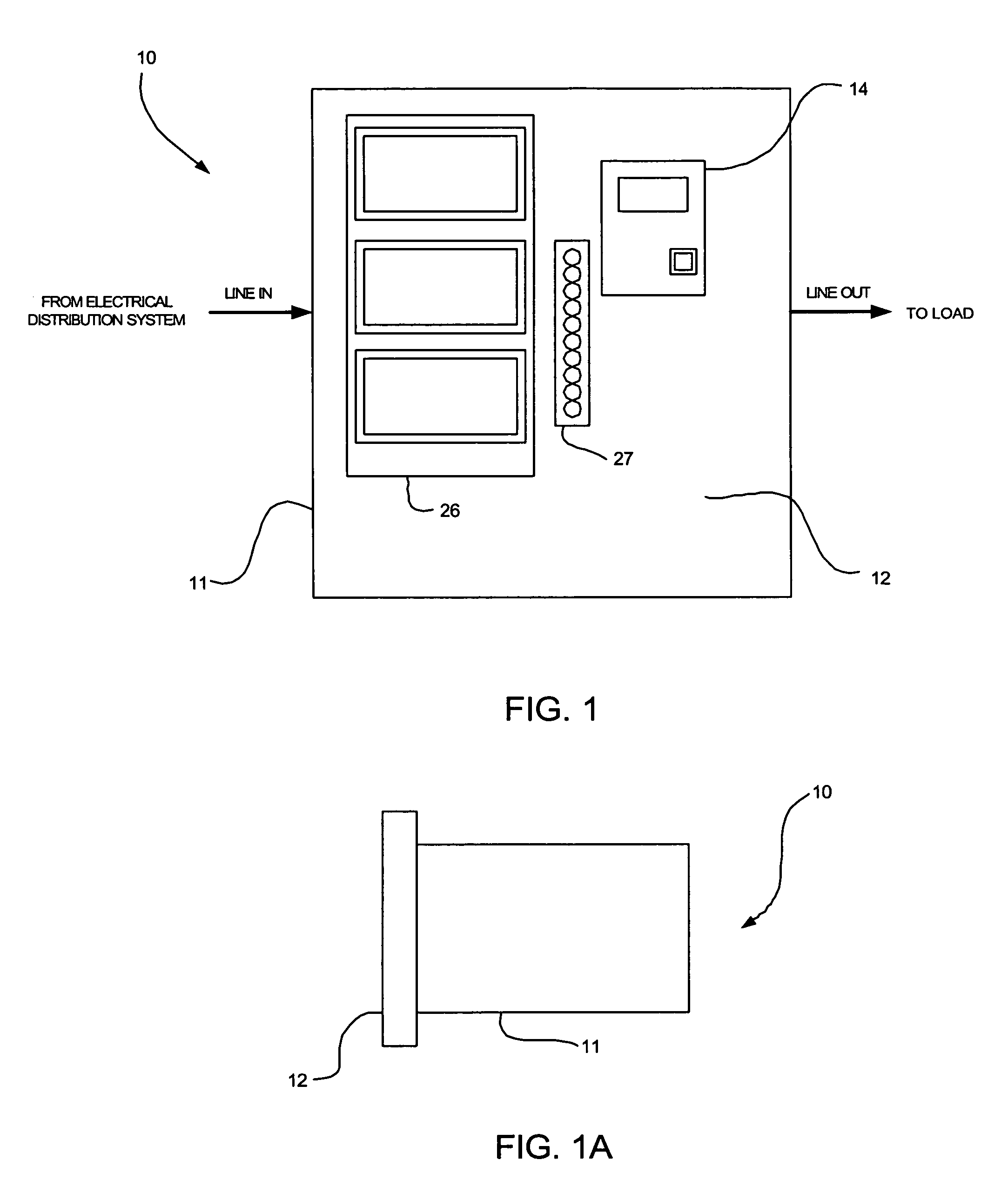 Test pulses for enabling revenue testable panel meters