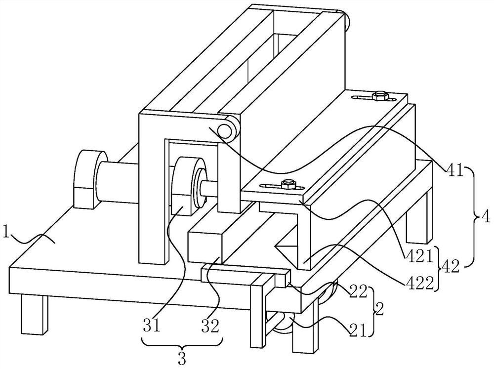 Planet gear numerical control lathe discharging device