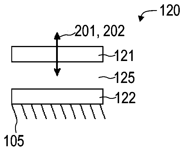 Damping of sensor