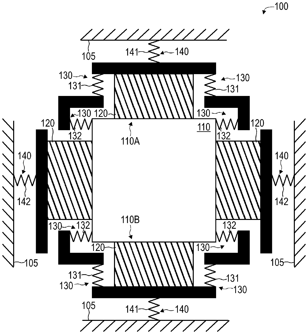 Damping of sensor