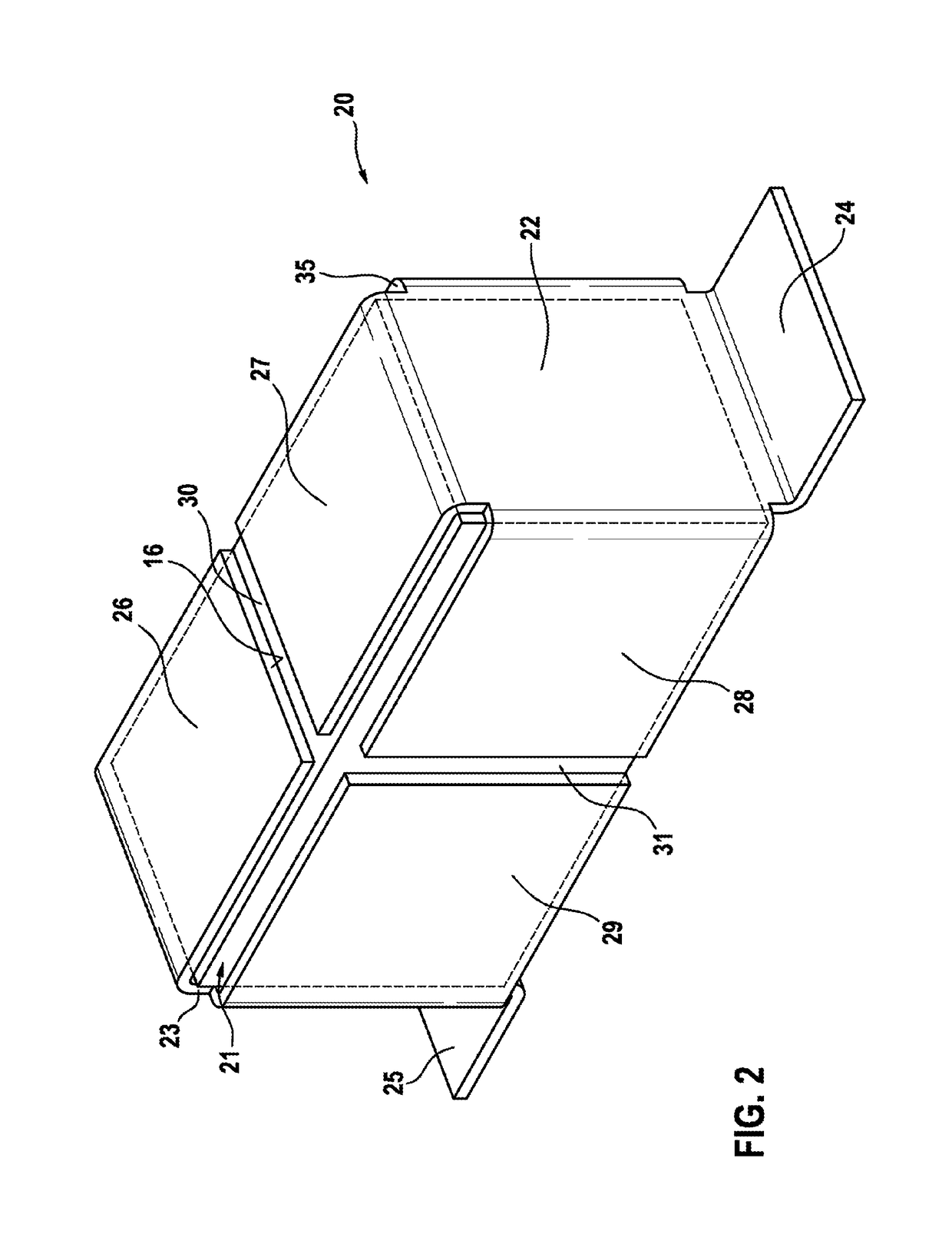 Capacitive component having a heat-conducting connection element