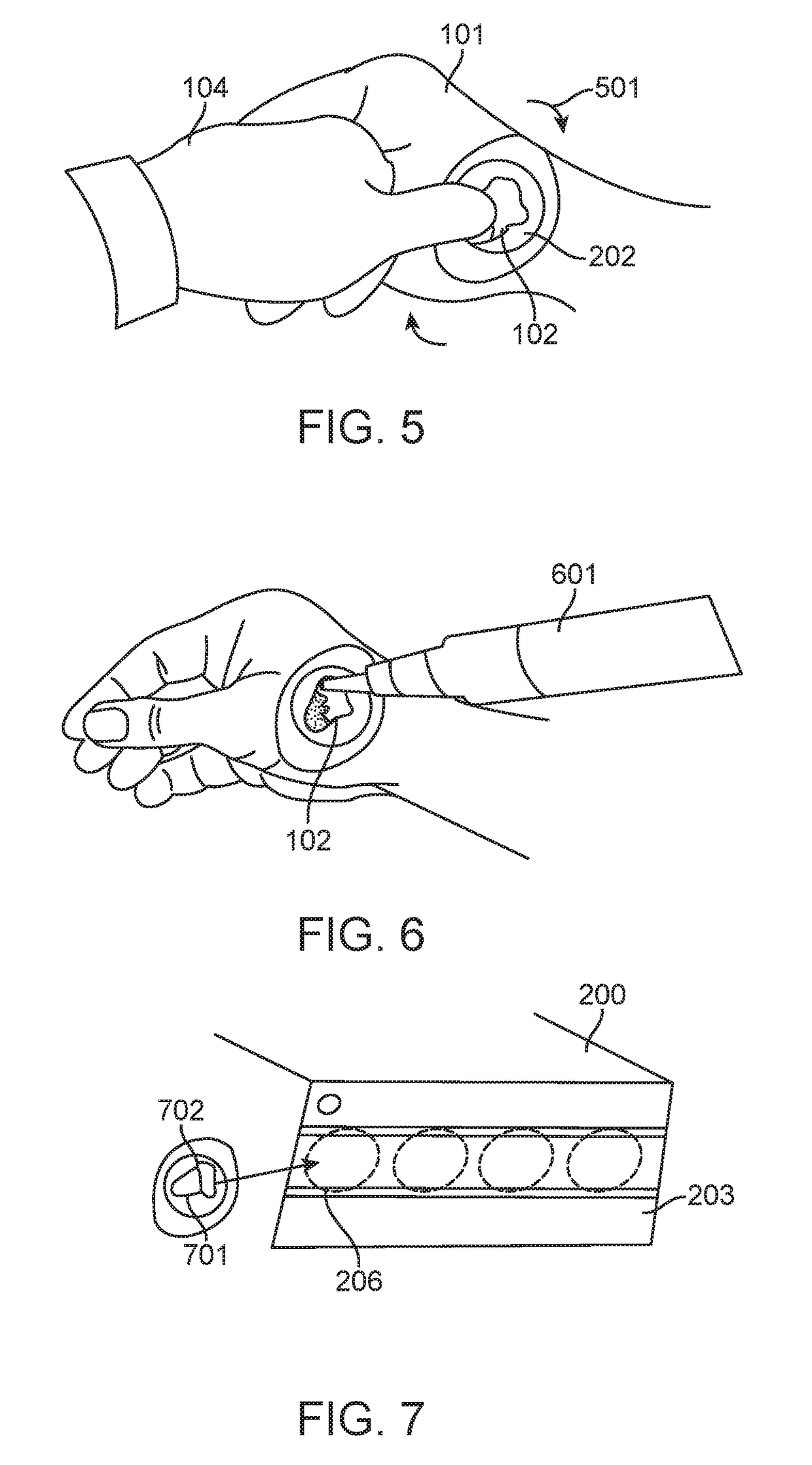 Non-invasive skin collection system