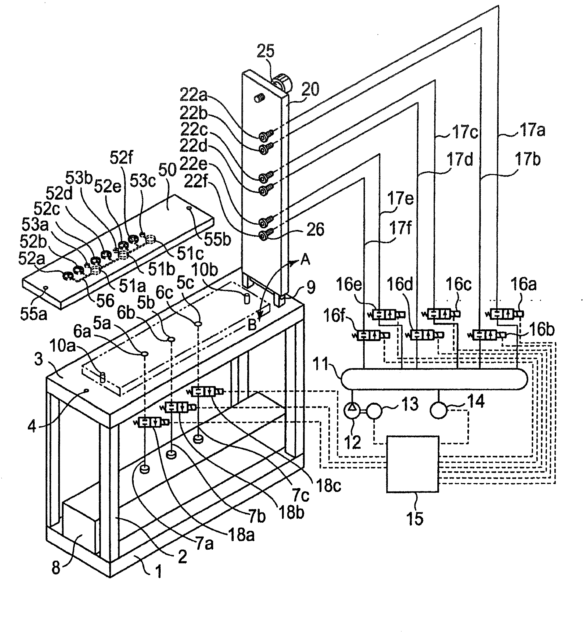 Microchip fluid control mechanism