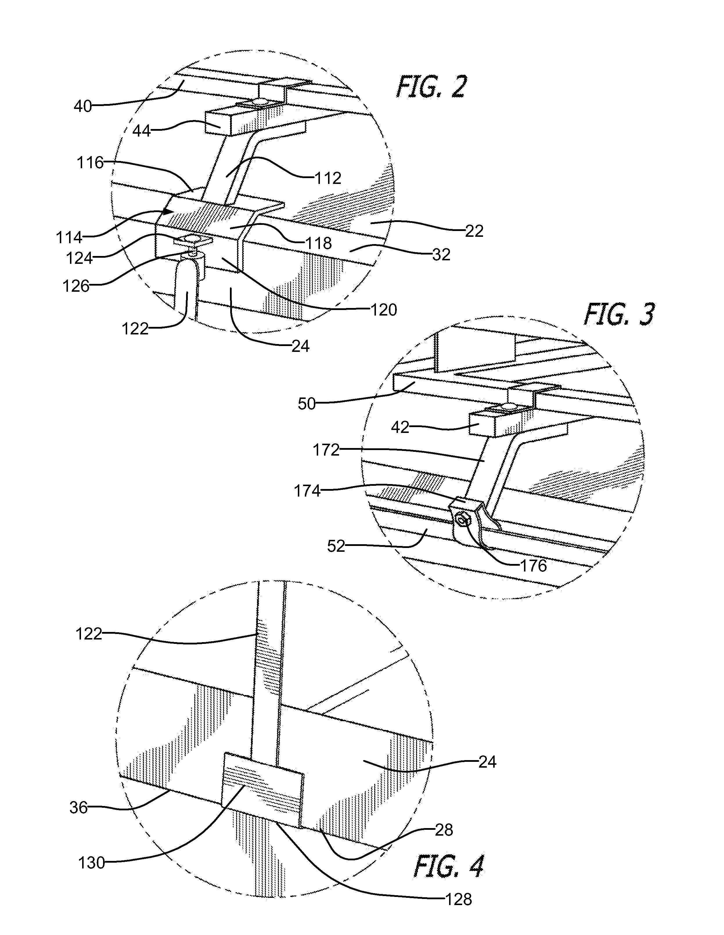 Apparatus for Connecting a Carrier to a Hardtop