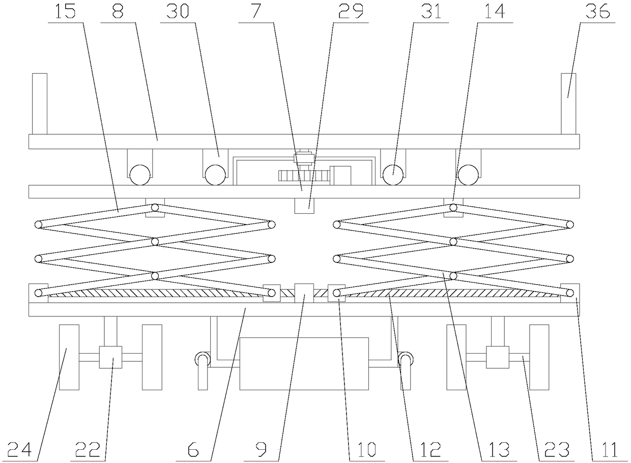 Double-layer stereoscopic parking device convenient to use