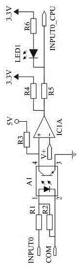 A signal acquisition terminal and test box data acquisition system