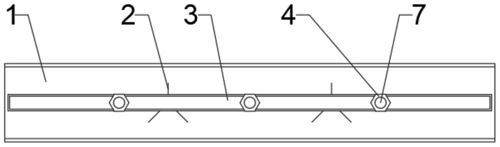 Precise positioning template device for concrete pull rod or dowel bar and using method