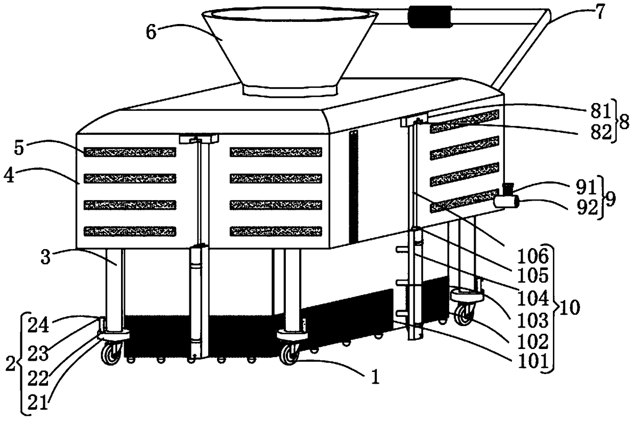 Well lid periphery road surface protection device used for concrete road surface