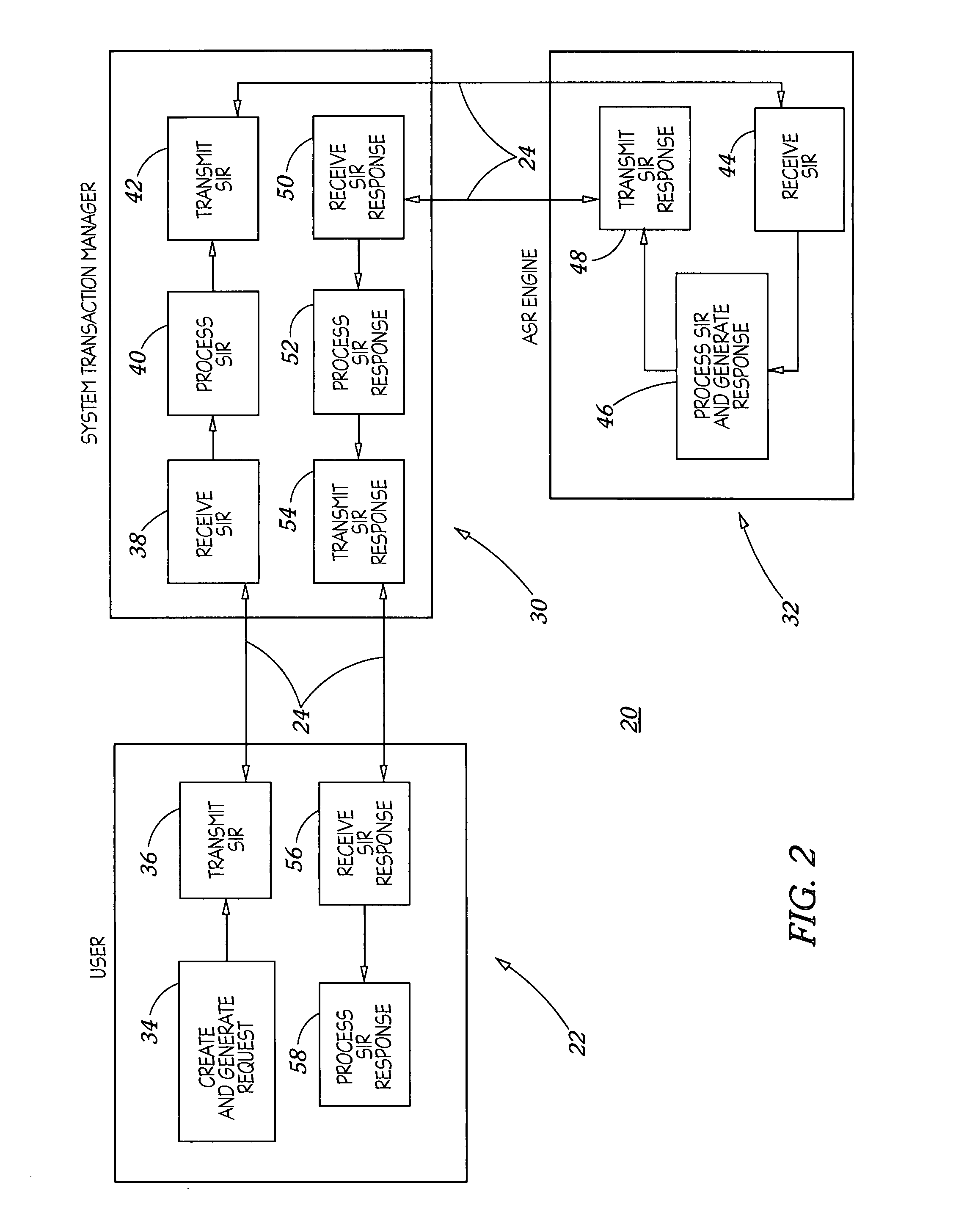 Speech recognition and transcription among users having heterogeneous protocols