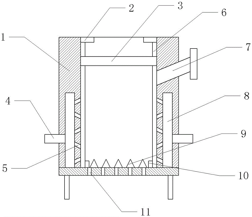 Peanut segment separation method