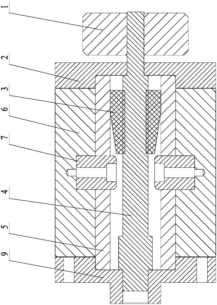 Mini-type reel fixing device