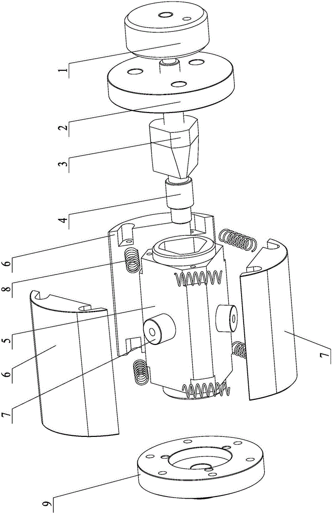 Mini-type reel fixing device