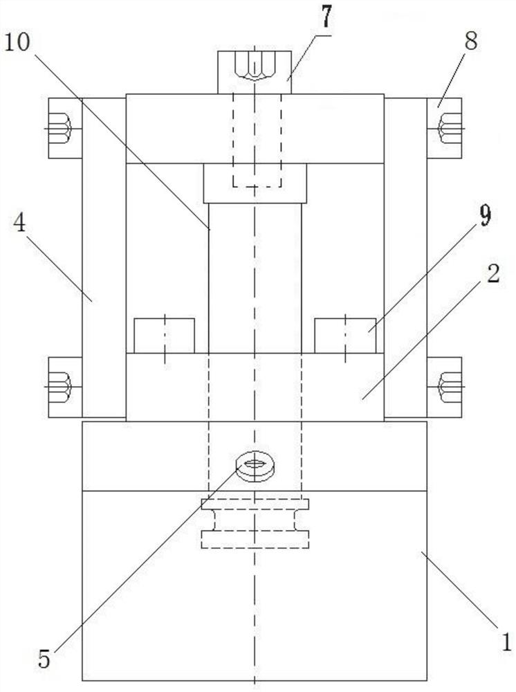 Machining method for inclined micro hole in outer circle and machining device