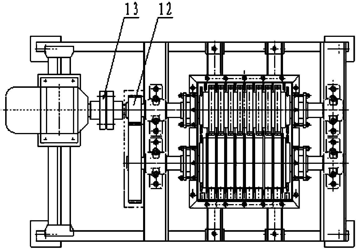 A dough crusher