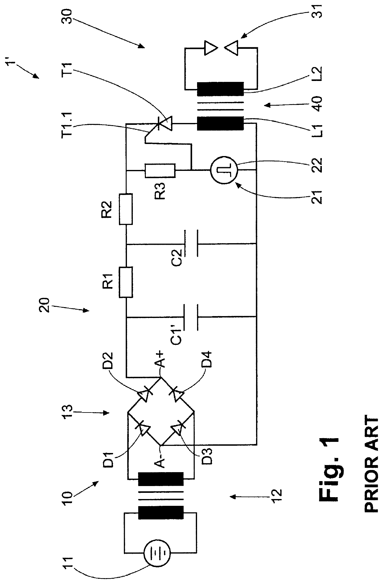 Capacitive ignition system