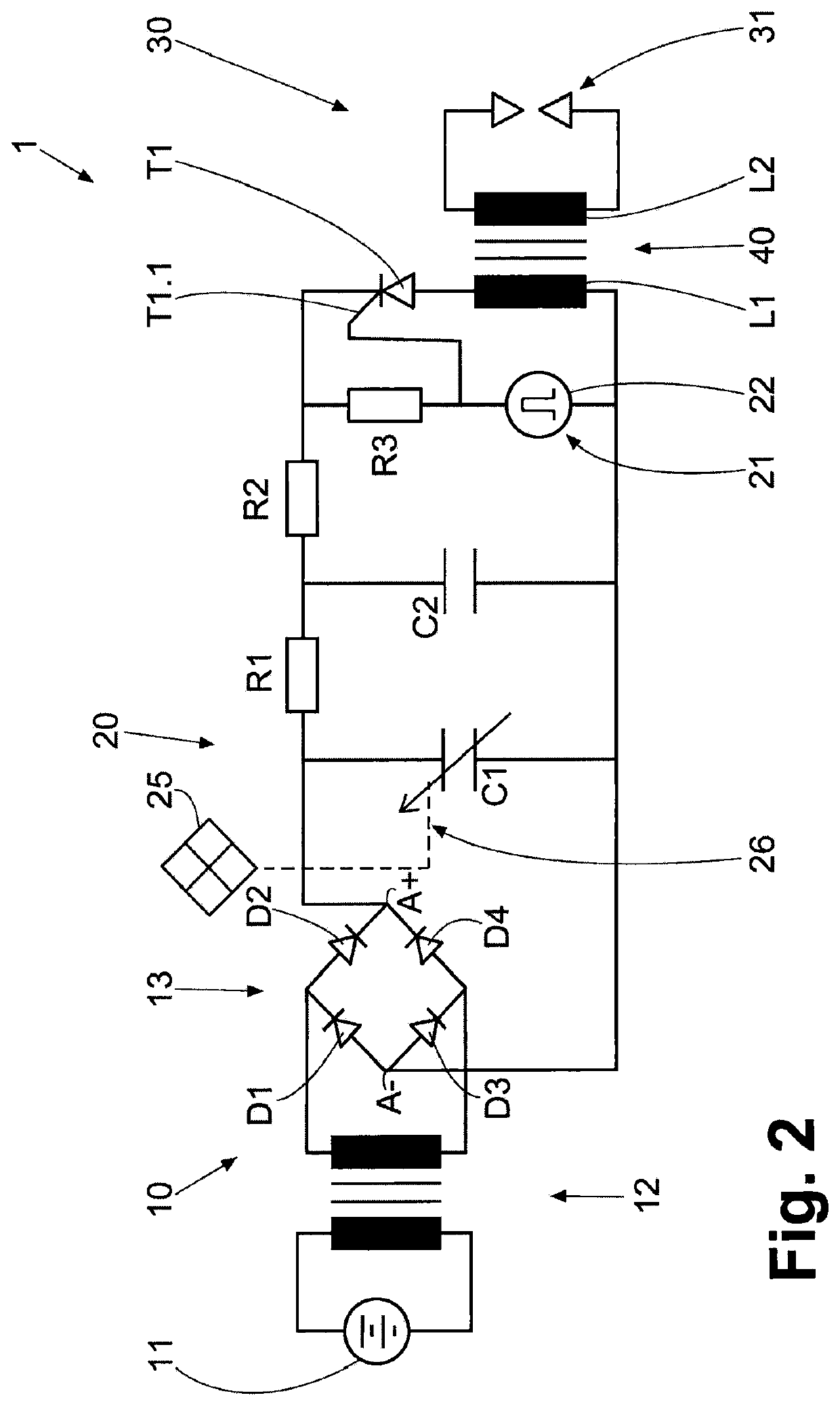 Capacitive ignition system