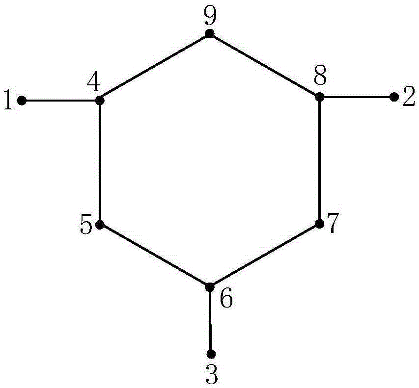 Method for solving contribution value of distributed power supplies to line loss based on entropy weight principle