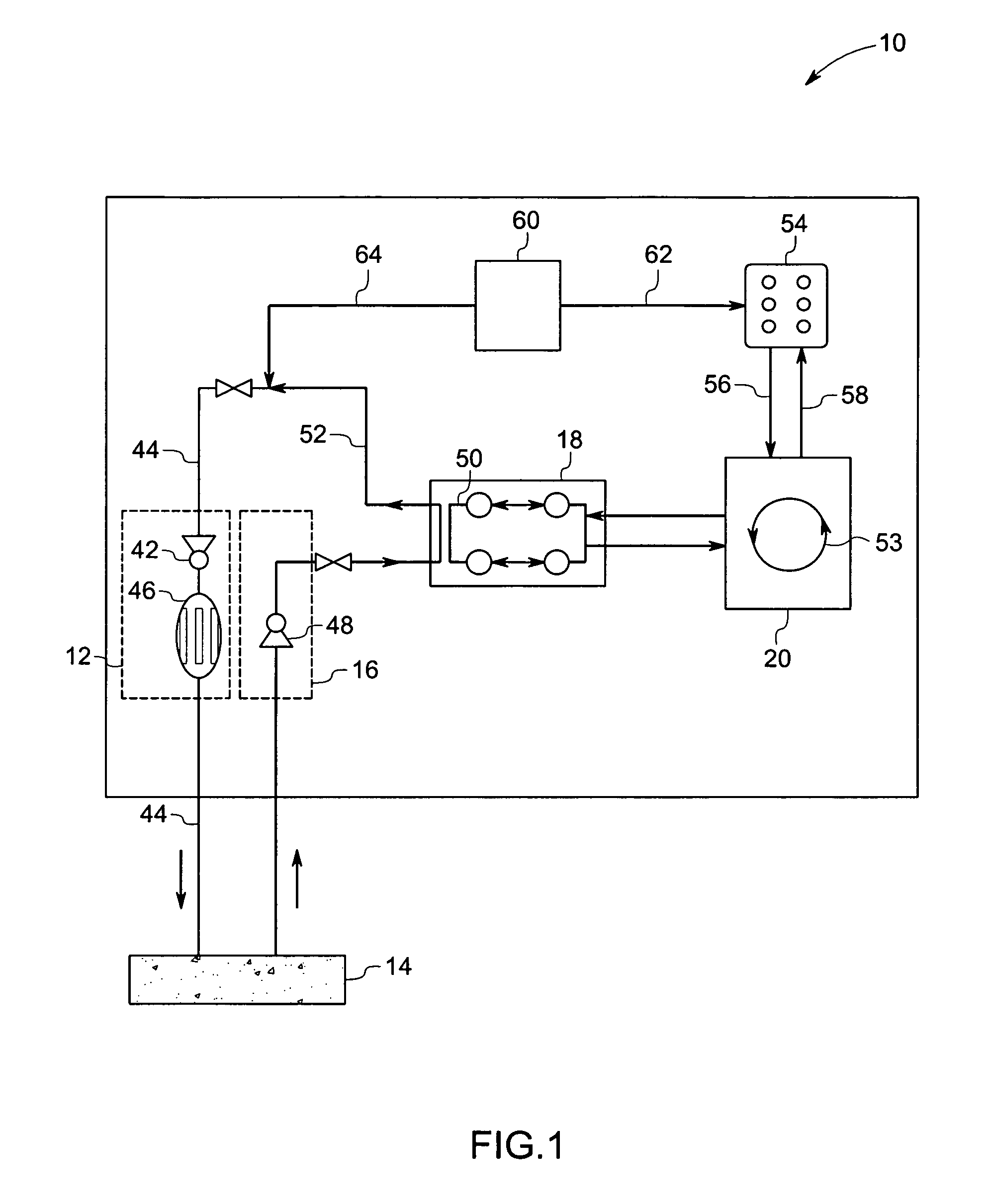 System and method for heat recovery from geothermal source of heat