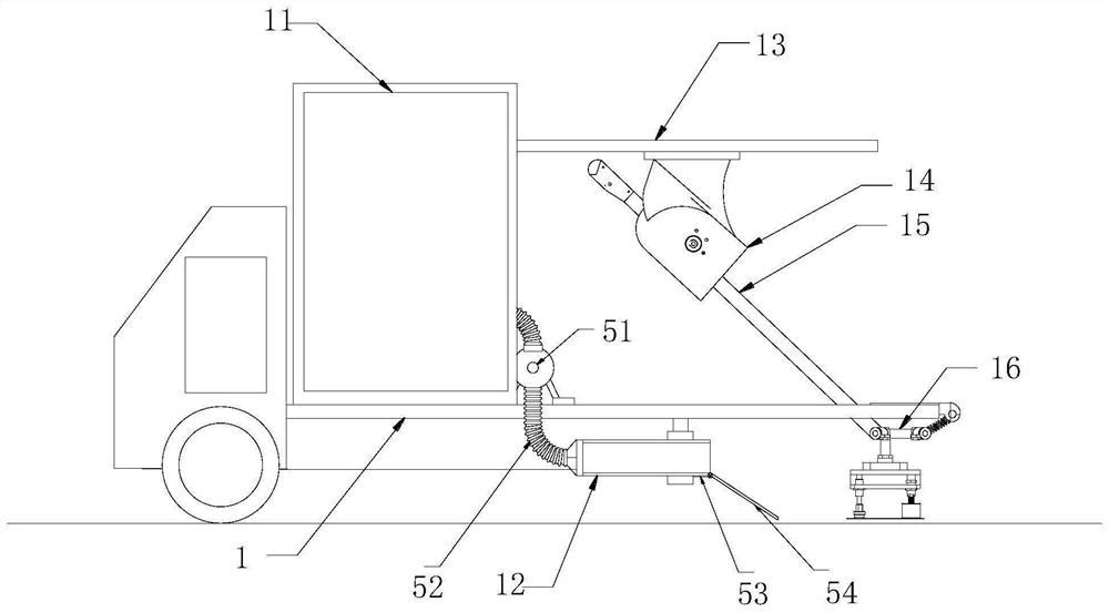 Cement trowelling device for municipal roads