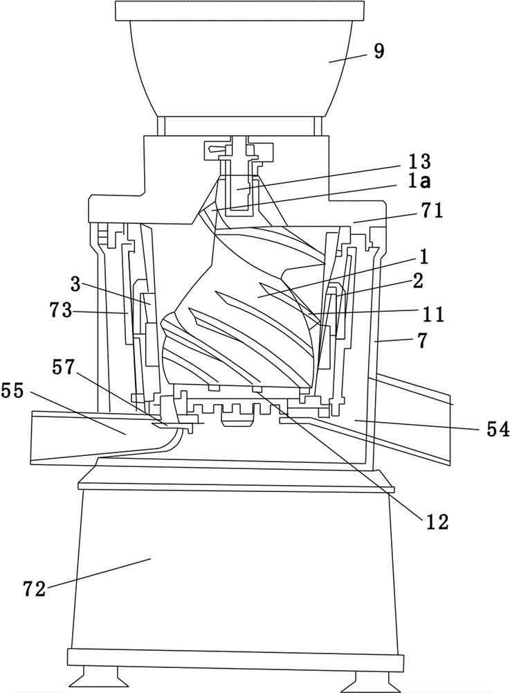 Novel food flour mill