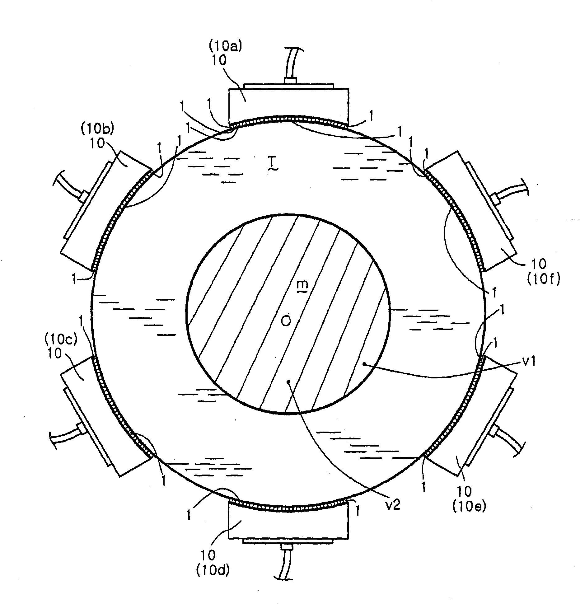 Ultrasonic flaw detection method and device thereof