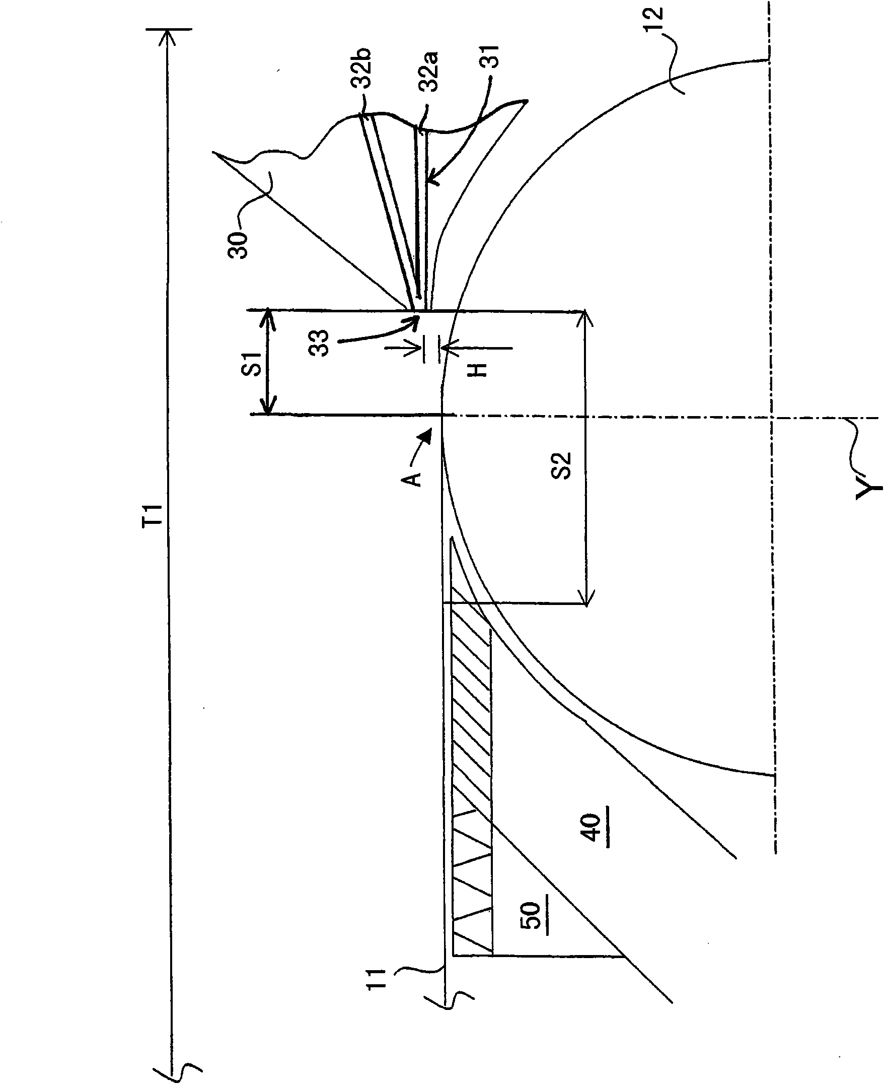 Forming section