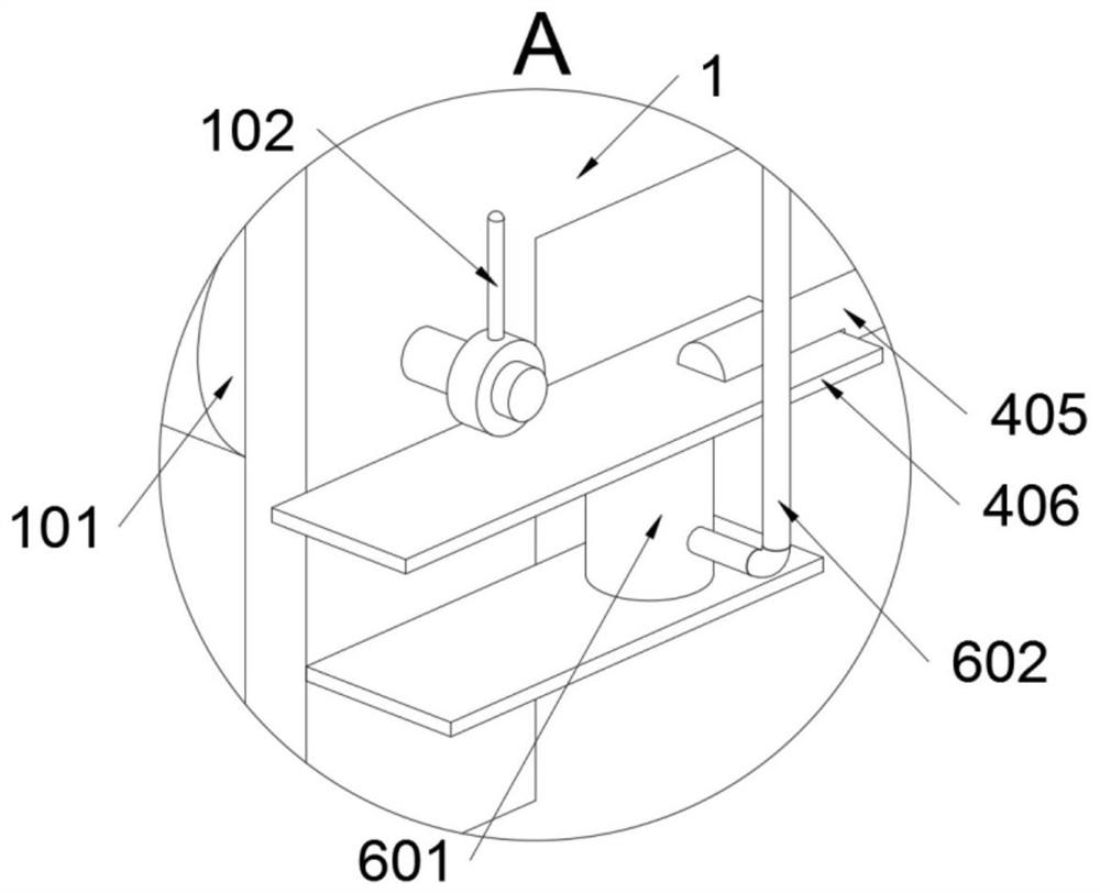 Automatic cutting and conveying device based on melt-blown cloth processing