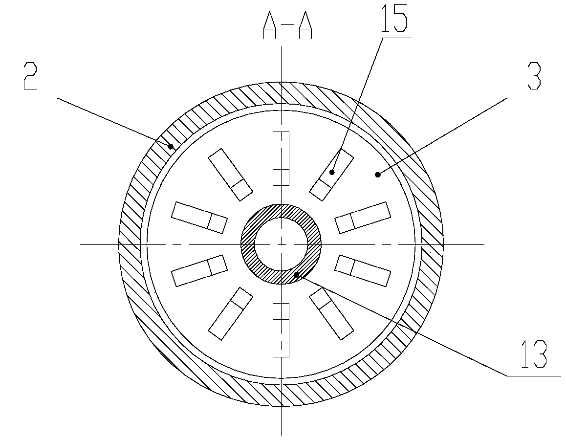 Turbodrill rotational speed measuring nipple based on nano system