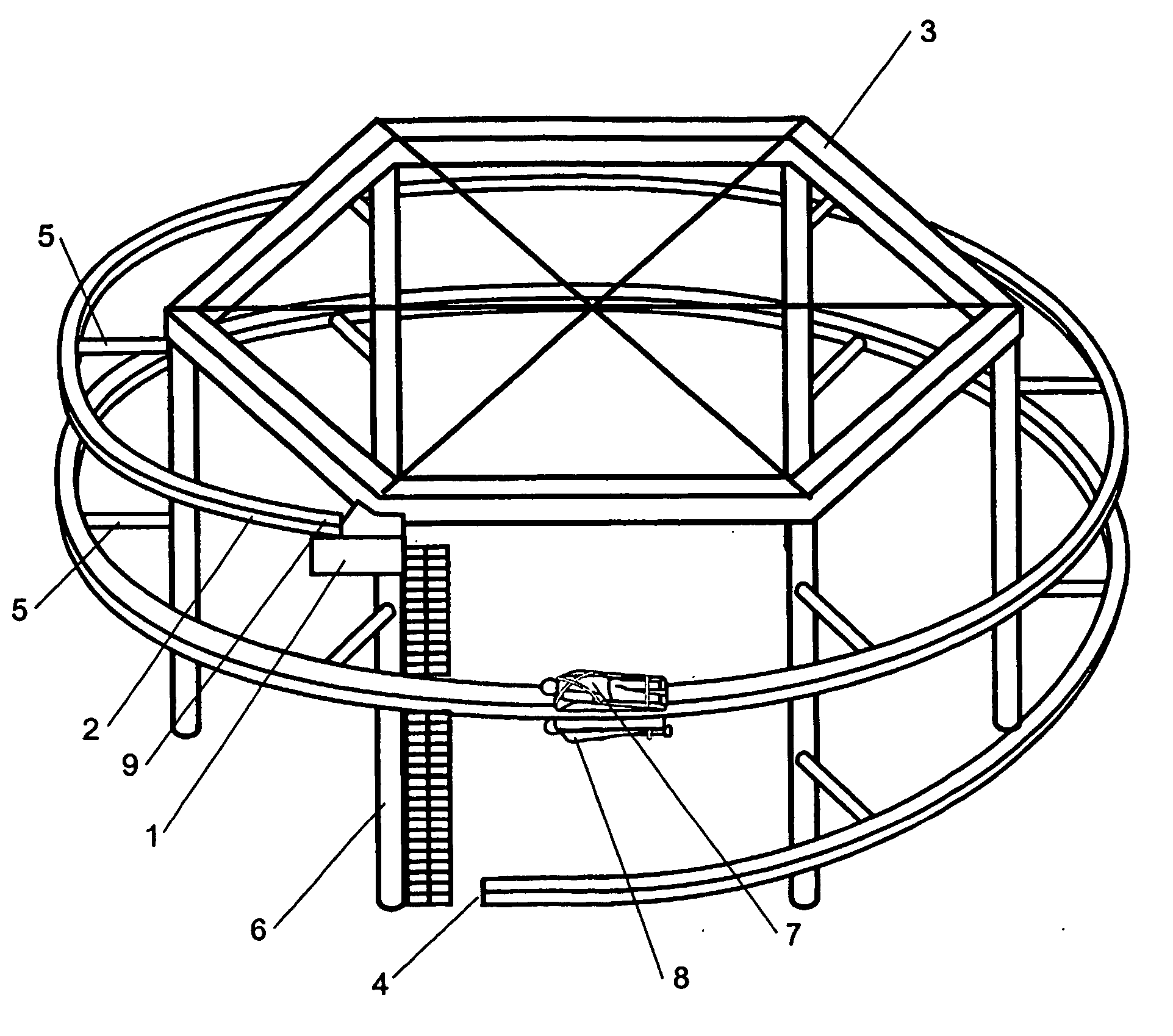 Multi-capacity amusement ride